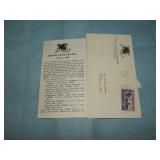 1948 Arkham House Bulletin w/ orig Envelope