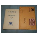 1949 Books from Arkham House w/ orig. envelope