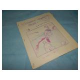1946 Without Glee V1N1 Fanzine