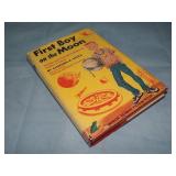 1959 C. Hicks FIRST BOY ON THE MOON SIGNED 1st ed.