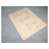 1953 Sept V1 N1 FANTASTIC STORY MAG E. E Evans