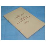 1950 Leonard Moffatt FAN DIRECTORY Fanzine