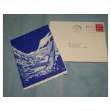 1950 Fantasy Press Christmas Card SIGNED
