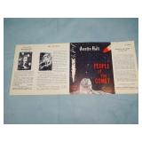1948 Hall PEOPLE OF THE COMET DUST JACKET FPCI
