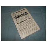1949 Advertising 4 pg Fell's Science fiction