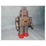 c. 1950 Line mar Smoking Spaceman Robot Japan
