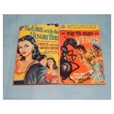 (2) c. 1949-50 Avon EARTH MAN/HUNGRY EYES
