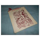 Hannes Bok FANTASY FICTION FIELD CALENDAR FOR 1949