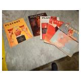 5 issues 1959-1968 Playboy Magazines