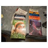11 issues 1963 Playboy Magazines