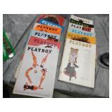 12 issues complete 1966 Playboy Magazines