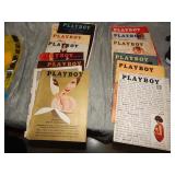 12 iss. cmplt 1961 Playboy Magazines