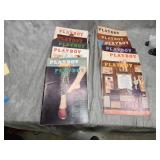 12 iss. cmplt 1962 Playboy Magazines