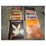 12 issues complete 1974 Playboy Magazines