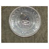 Replica 1876 Fugio Cont . Currency Proof like