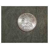 1890 P Morgan SILVER Dollar UNC to me U Grade
