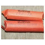 2 rolls lincoln Wheat back Cents 1911-1925 D