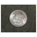 1889 P Morgan SILVER Dollar UNC to me U Grade