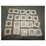 20 Washingon SILVER Quarters (nice 36 s)