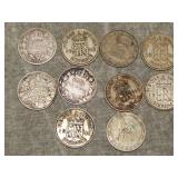10 British SILVER Sixpence (dates in pic)