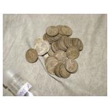 40 SILVER War Nickels 35% Silver