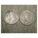 Pair of 1904 World's Fair Tokens