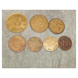 Trade Token set HAYS Ks. UNCOMMON