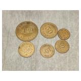 Trade Token set RUSSELL Ks. UNCOMMON