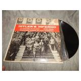 UNCOMMON 33 rpm Album Hitlers Inferno