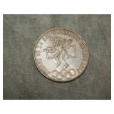 1986 Mexico .720 SILVER 25 Peso Coin