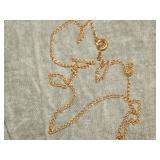 10 K Gold Necklace .8 grams