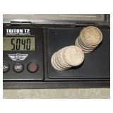5 + Troy ounces of Canadian 80% Silver Quarters