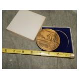 1961 Kansas Centennial Medal 3' w/ box