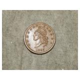1863 Civil War Token GOD PROTECT
