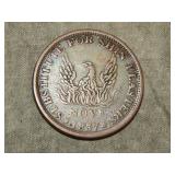1837 'Shin Plasters' Hard Times Token