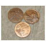1961 Kansas Centenial related Tokens