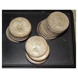 5.02 Troy Ounces of 80% Silver Canada Quarters