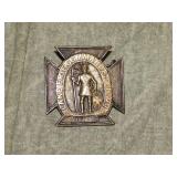 1800's Erie NY Knights Templar (masonic) Badge