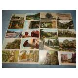 (20) Variety of Antique Postcards