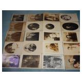 (20) Antique PEOPLE RPPC Postcards