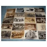 (20) Antique SCENIC etc. RPPC Postcards