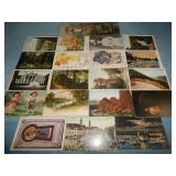 (21) Various Antique Postcards