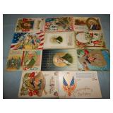 (11) Antique WASHINGTON'S BIRTHDAY Postcards