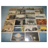 (18) c. 1933 WORLD'S FAIR Postcards