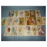 (20) Antique EASTER Postcards
