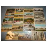 (19) Vintage MOTOR COURT Postcards