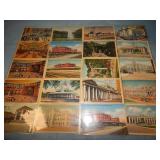 (20) Antique RAILROAD RELATED Postcards