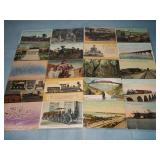 (20) Antique RAILROAD RELATED Postcards