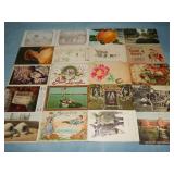 (20) Various Antique Postcards