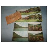 (6) Early LAKE-SIDE HOTEL JAPAN Postcards